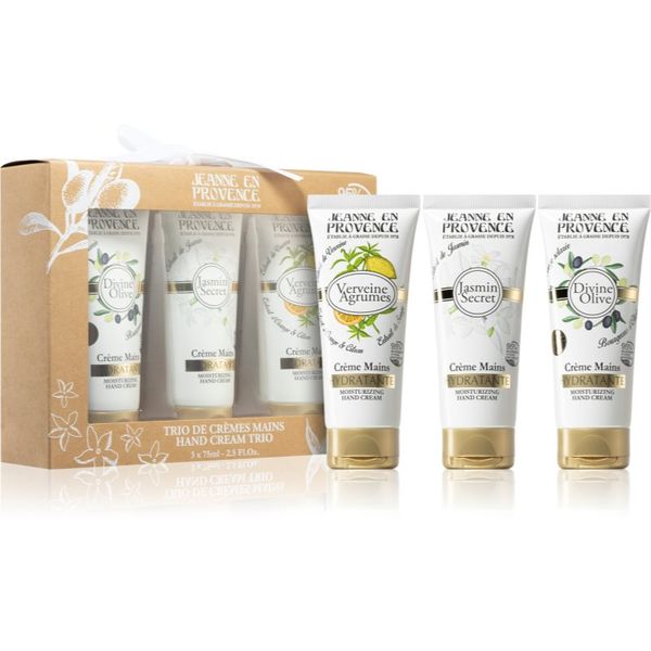 Jeanne en Provence Jeanne en Provence Olive/Jasmine/Verbena set (za roke in nohte)