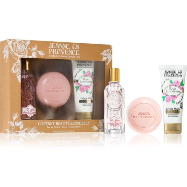 Jeanne en Provence Jeanne en Provence Rose darilni set za ženske 3 kos