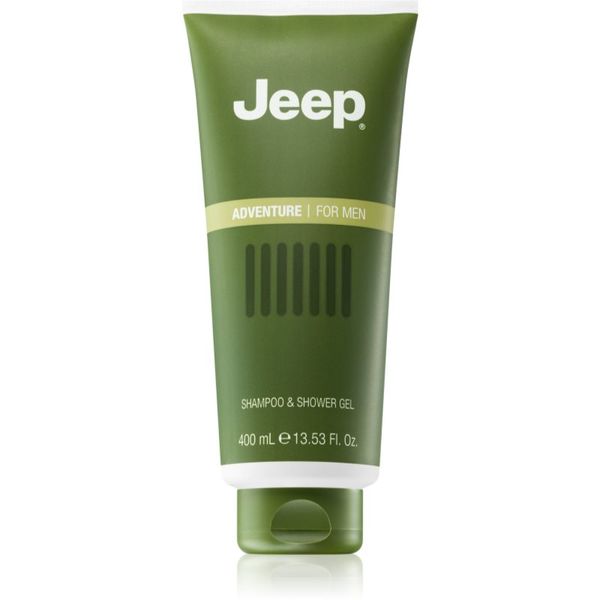 Jeep Jeep Adventure šampon in gel za prhanje 2v1 za moške 400 ml