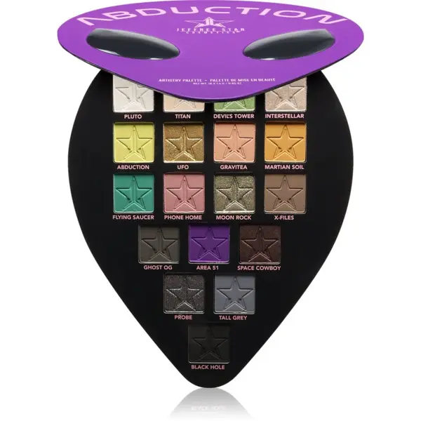 Jeffree Star Cosmetics Jeffree Star Cosmetics Abduction Artistry Eye Palette paleta senčil za oči 18x1.5 g