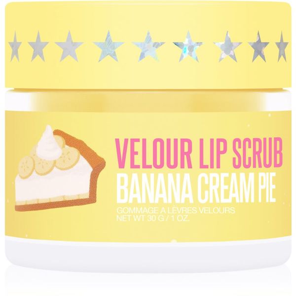 Jeffree Star Cosmetics Jeffree Star Cosmetics Banana Fetish Velour Lip Scrub sladkorni piling za ustnice Banana Cream Pie 30 g