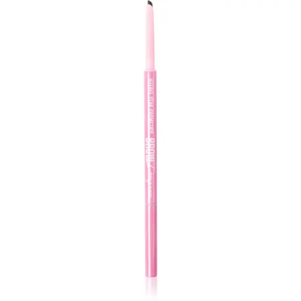 Jeffree Star Cosmetics Jeffree Star Cosmetics Brow Designer Pencil natančni svinčnik za obrvi odtenek Soft Black 0.15 g