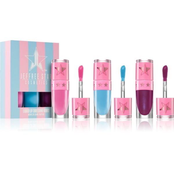 Jeffree Star Cosmetics Jeffree Star Cosmetics Cotton Candy Mini Liquid Lip Threesome set tekočih šmink