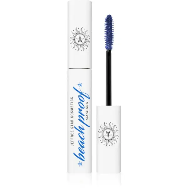 Jeffree Star Cosmetics Jeffree Star Cosmetics Gothic Beach BeachProof Mascara maskara za volumen, privihanje in ločevanje trepalnic vodoodporna Sapphire Nights 8 ml