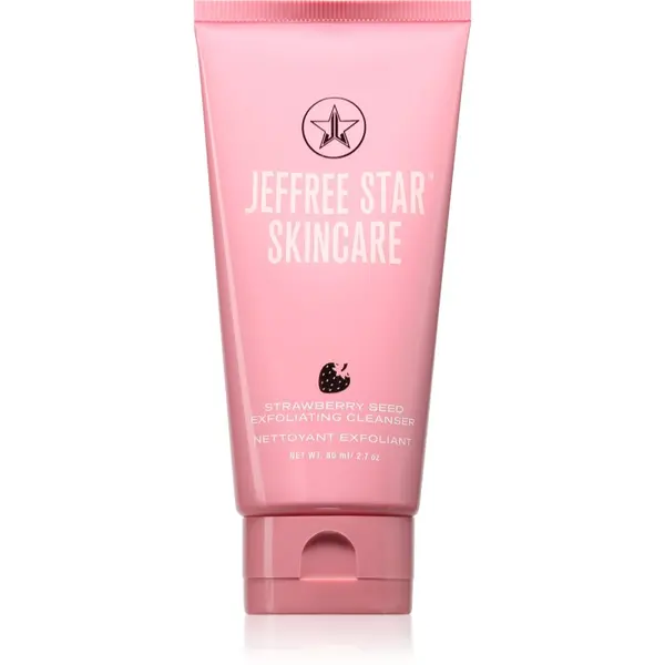 Jeffree Star Cosmetics Jeffree Star Cosmetics Jeffree Star Skin Strawberry Water eksfoliacijska čistilna emulzija 80 ml