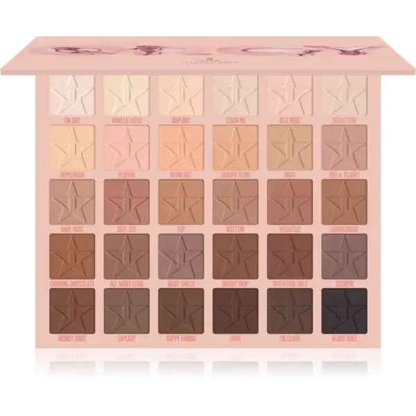Jeffree Star Cosmetics Jeffree Star Cosmetics Orgy Artistry paleta senčil za oči 30x1.5 g