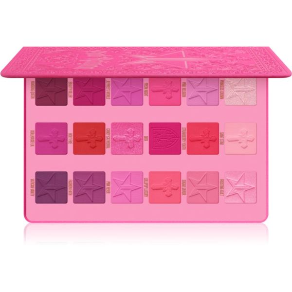 Jeffree Star Cosmetics Jeffree Star Cosmetics Pink Religion paleta senčil za oči 27 g