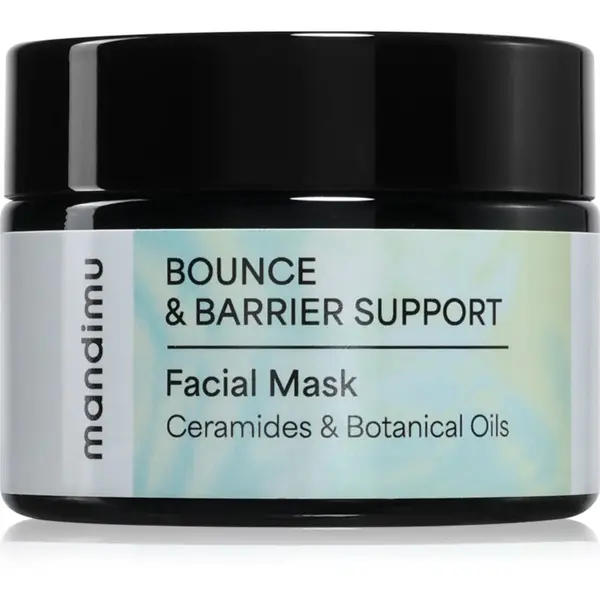 Jíme zdravě Jíme zdravě Mandimu Bounce & Barrier Support Facial Mask intenzivna vlažilna maska s hialuronsko kislino 50 ml