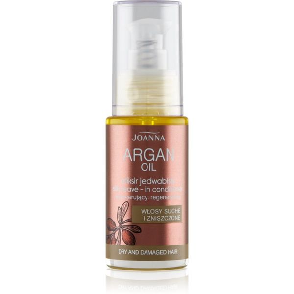 Joanna Joanna Argan Oil regeneracijski balzam brez spiranja za suhe in poškodovane lase 30 ml