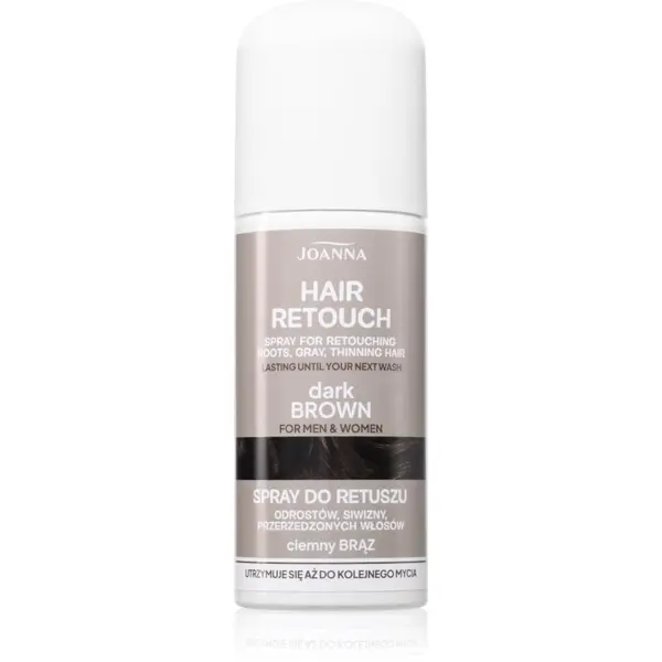 Joanna Joanna Hair Retouch Spray pršilo za prekrivanje sivin Dark Brown 75 ml