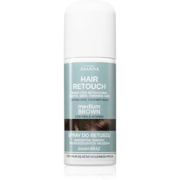 Joanna Joanna Hair Retouch Spray pršilo za prekrivanje sivin Medium Brown 75 ml