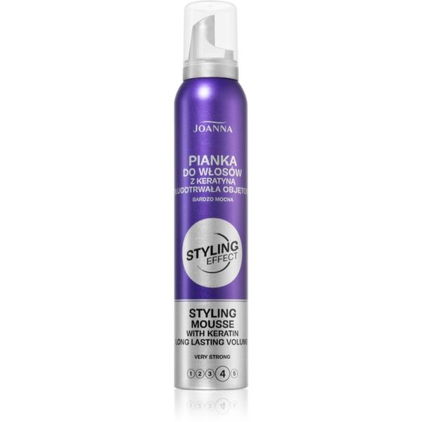 Joanna Joanna Styling Effect pena za lase s keratinom 150 ml