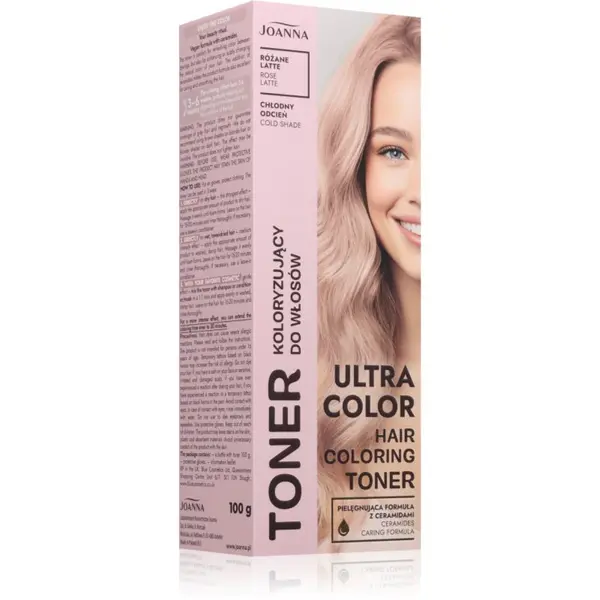 Joanna Joanna Ultra Color barvni toner odtenek Rose Latte 100 g