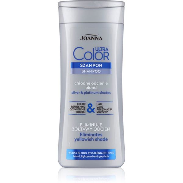 Joanna Joanna Ultra Color čistilni in hranilni šampon za blond lase 200 ml