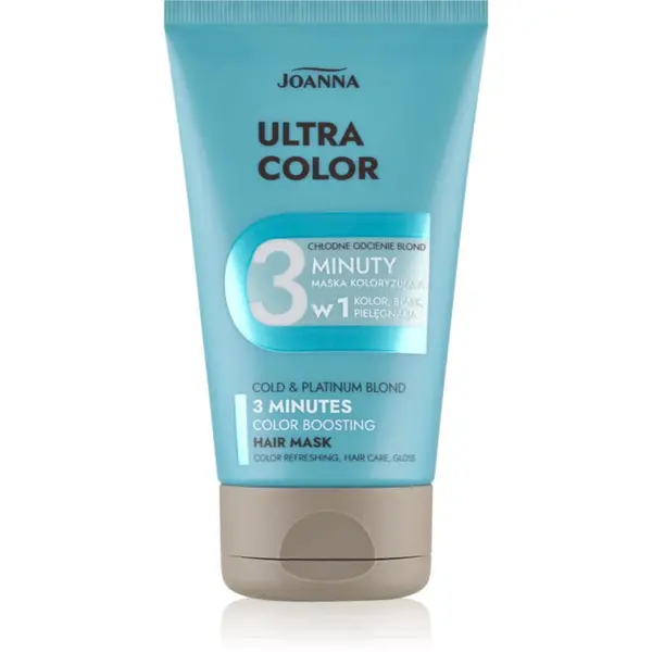 Joanna Joanna Ultra Color Cold Platinum Blond Shades 3 Minutes balzam za toniranje odtenek Cold Platinum 100 g