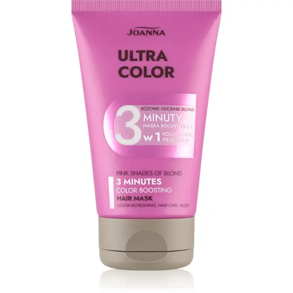 Joanna Joanna Ultra Color Pink Shades 3 Minutes balzam za toniranje odtenek Pink 100 ml