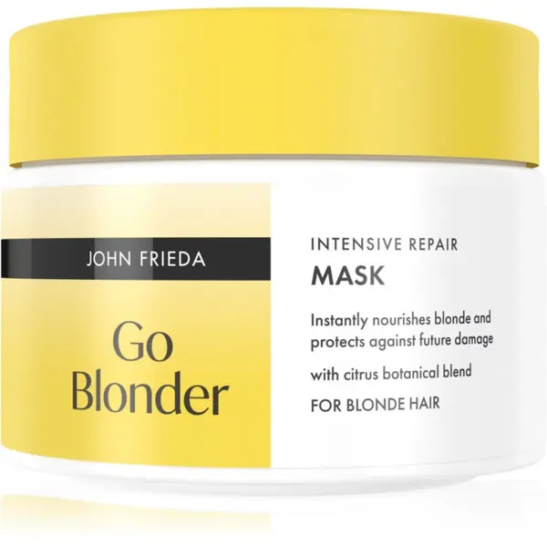 John Frieda John Frieda Go Blonder Intensive Repair Mask intenzivna regeneracijska maska za blond lase 250 ml