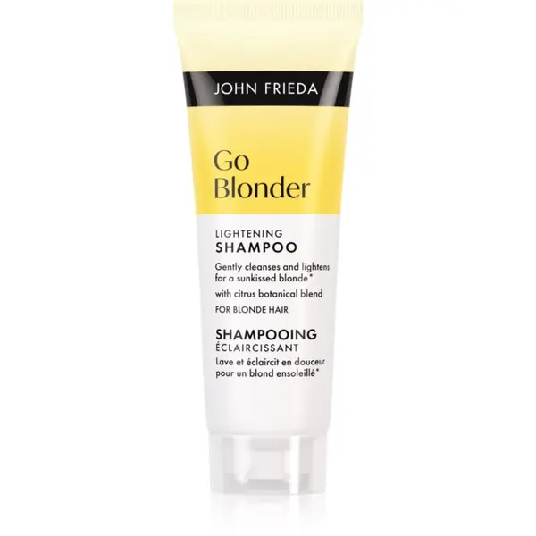 John Frieda John Frieda Go Blonder Lightening Shampoo posvetlitveni šampon za blond lase 75 ml