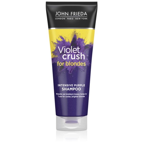 John Frieda John Frieda Sheer Blonde Violet Crush vijoličen šampon za blond lase 250 ml