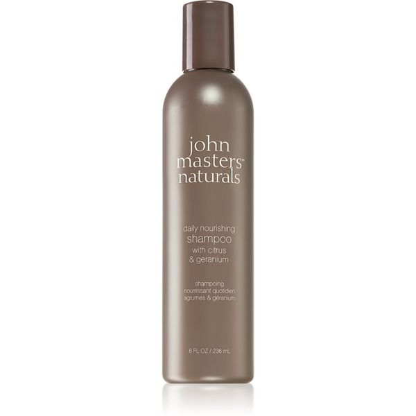 John Masters Organics John Masters Organics Citrus & Geranium Daily Nourishing Shampoo hranilni šampon za vsakodnevno uporabo 236 ml