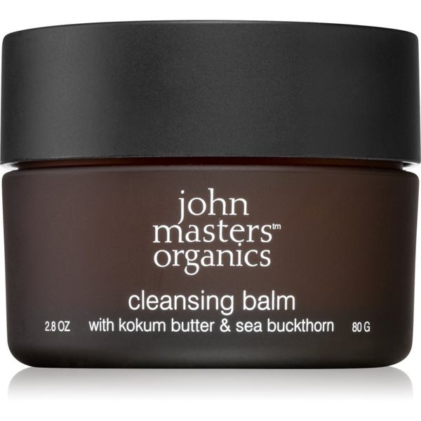 John Masters Organics John Masters Organics Kokum Butter & Sea Buckthorn Cleansing Balm čistilni balzam za odstranjevanje ličil 80 g