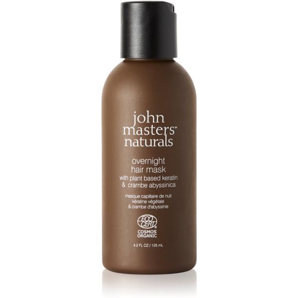 John Masters Organics John Masters Organics Plant Based Keratin & Crambe Abyssinica nočna regeneracijska maska za lase 125 ml