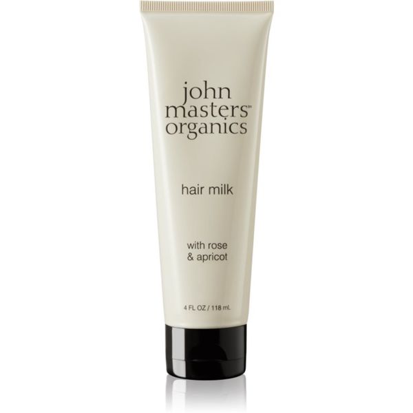 John Masters Organics John Masters Organics Rose & Apricot Hair Milk mleko brez spiranja za suhe konice las 118 ml