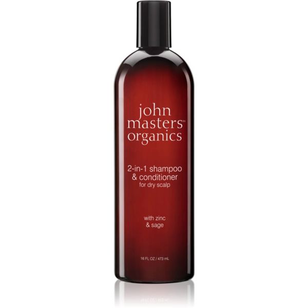 John Masters Organics John Masters Organics Scalp 2 in 1 Shampoo with Zinc & Sage šampon in balzam 2 v1 473 ml