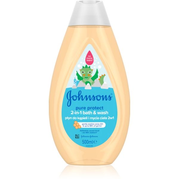 Johnson's® Johnson's® Wash and Bath gel za prhanje in kopanje za otroke 2v1 500 ml