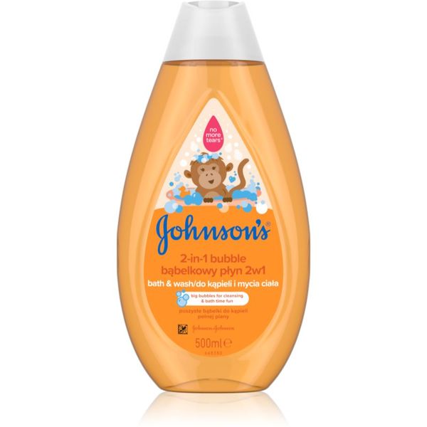Johnson's® Johnson's® Wash and Bath peneča kopel in gel za umivanje 2 v 1 500 ml