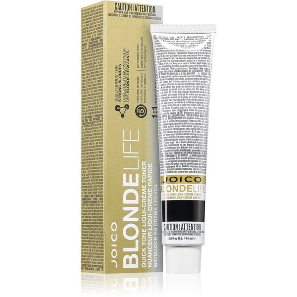 Joico Joico Blonde Life Quick Tone Liqui hitri toner za blond lase odtenek Sand 74 ml