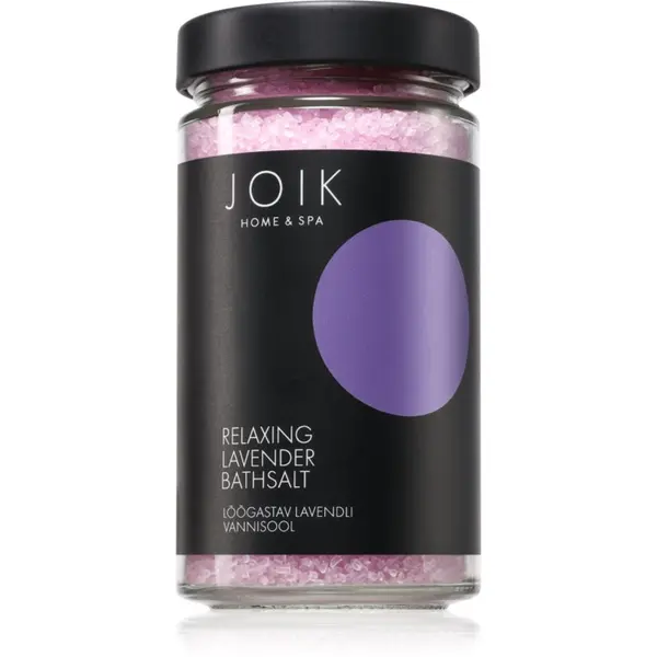 JOIK JOIK Home & Spa Lavender relaksacijska sol za kopel 450 g
