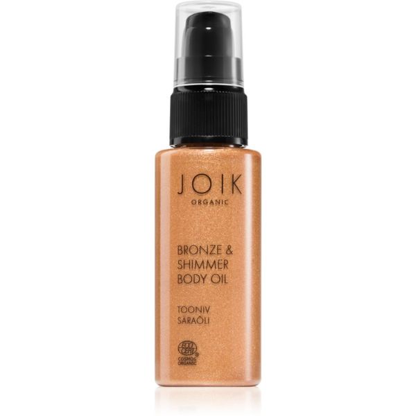 JOIK JOIK Organic Bronze & Shimmer bleščeče olje za bronziranje 50 ml