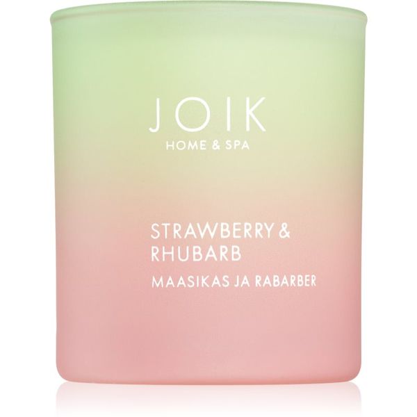 JOIK Organic JOIK Organic Home & Spa Strawberry & Rhubarb dišeča sveča 150 g