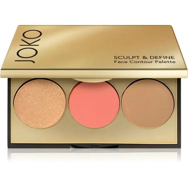 JOKO JOKO Sculpt & Define paleta za konture obraza odtenek 01 Sun Kissed Glow 8 g