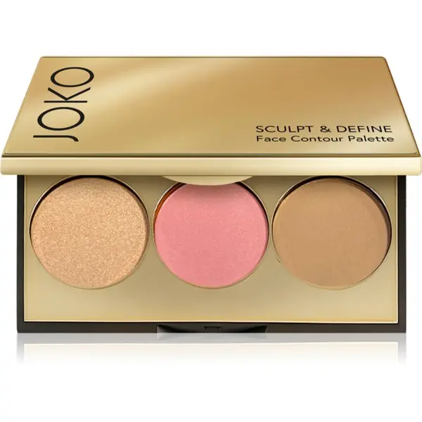 JOKO JOKO Sculpt & Define paleta za konture obraza odtenek 02 Mocha Haze 8 g