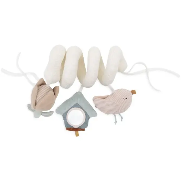 JOLLEIN JOLLEIN Lovely Birds Pram Chain kontrastna viseča igrača 0m+ 1 kos