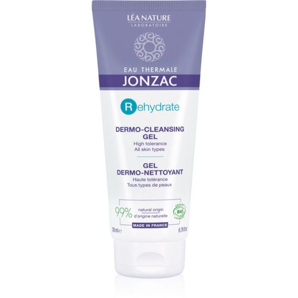 Jonzac Jonzac Rehydrate vlažilni čistilni gel za pomiritev in okrepitev občutljive kože 200 ml