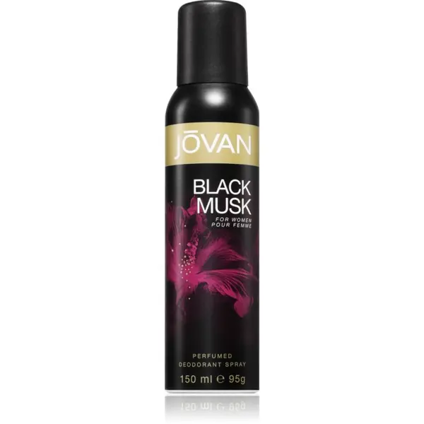 Jovan Jovan Black Musk dezodorant odišavljen za ženske 150 ml