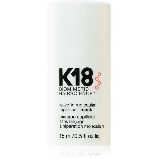 K18 K18 Molecular Repair Hair Mask nega las brez spiranja 15 ml