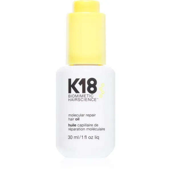 K18 K18 Molecular Repair Hair Oil hranilno suho olje za poškodovane in krhke lase 30 ml