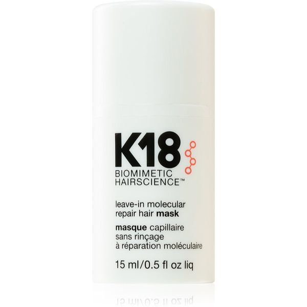 K18 K18 Molecular Repair nega las brez spiranja 15 ml