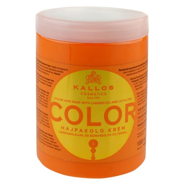 Kallos Kallos Color maska za barvane lase mešanica barv 1000 ml