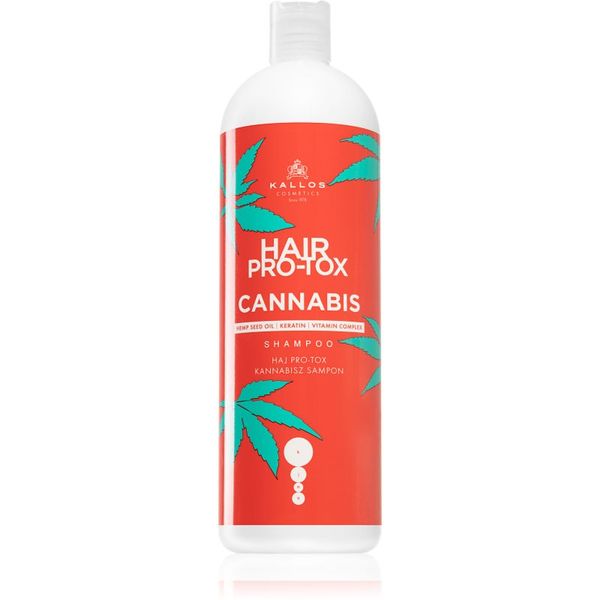 Kallos Kallos Hair Pro-Tox Cannabis regeneracijski šampon s konopljinim oljem 1000 ml
