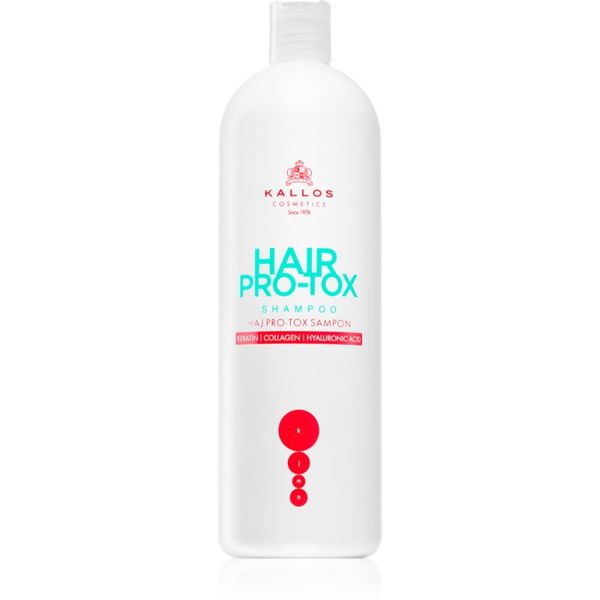 Kallos Kallos Hair Pro-Tox šampon s keratinom za suhe in poškodovane lase 1000 ml