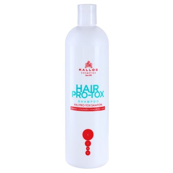 Kallos Kallos Hair Pro-Tox šampon s keratinom za suhe in poškodovane lase 500 ml