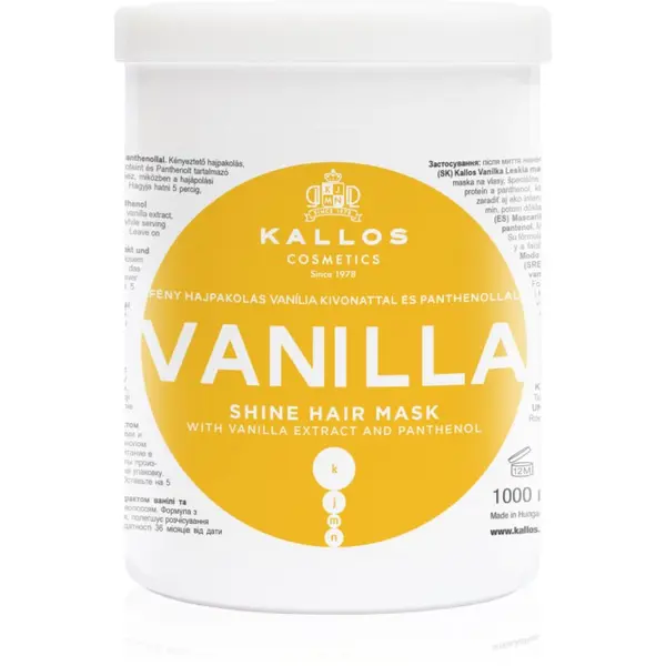 Kallos Kallos Kallos Classic maska za suhe lase 1000 ml