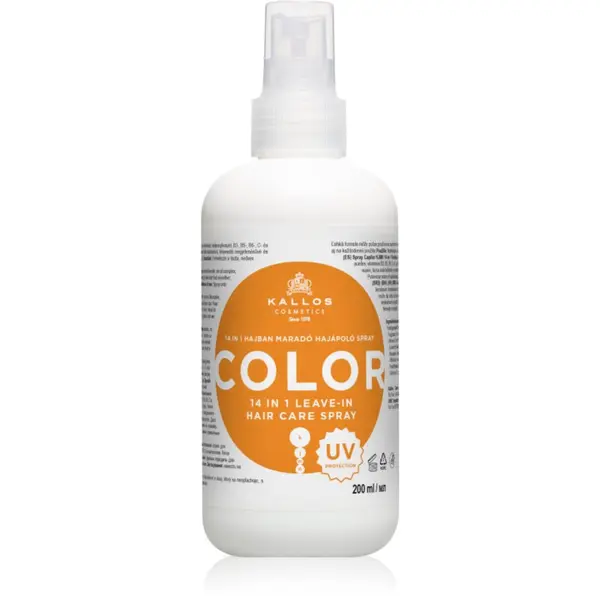 Kallos Kallos KJMN Color pršilo brez spiranja z UV faktorjem 200 ml
