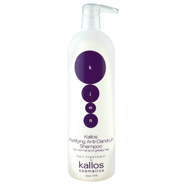 Kallos Kallos KJMN Fortifying Anti-Dandruff šampon za okrepitev las proti prhljaju 1000 ml