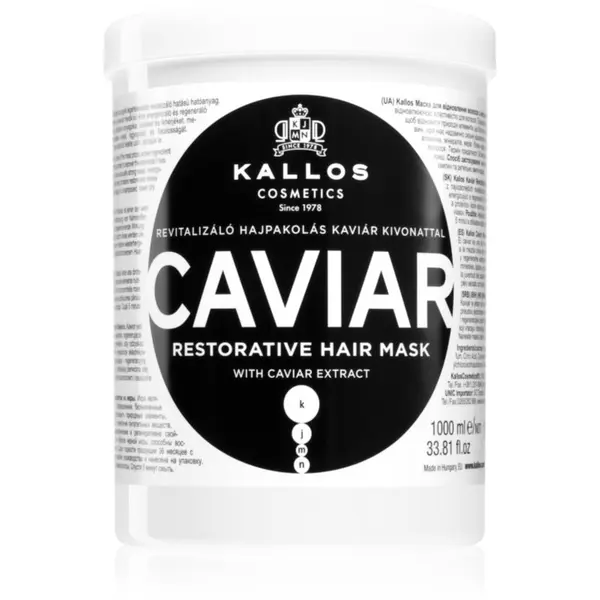 Kallos Kallos KJMN Professional Caviar obnovitvena maska s kaviarjem 1000 ml